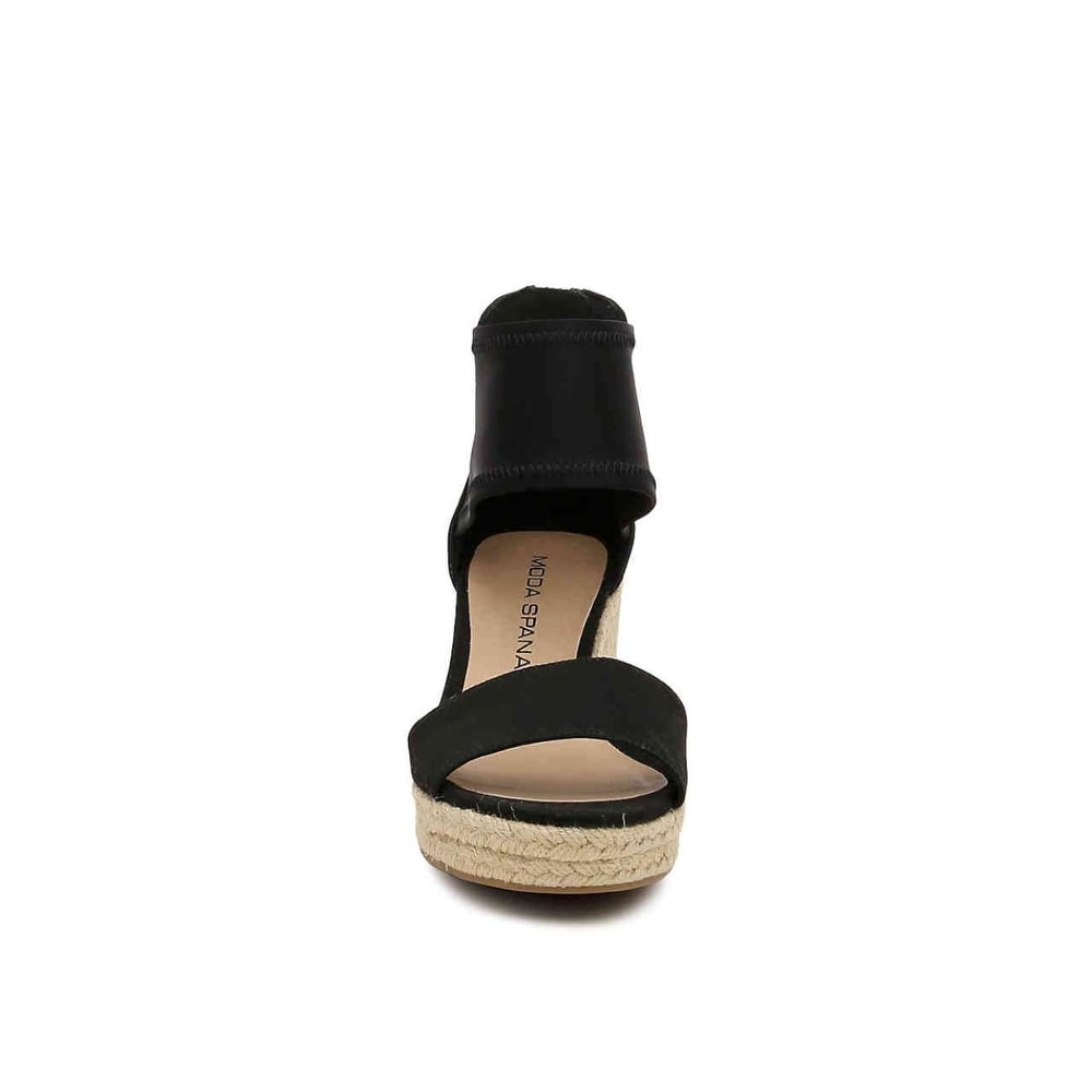 moda spana unes espadrille wedge sandal