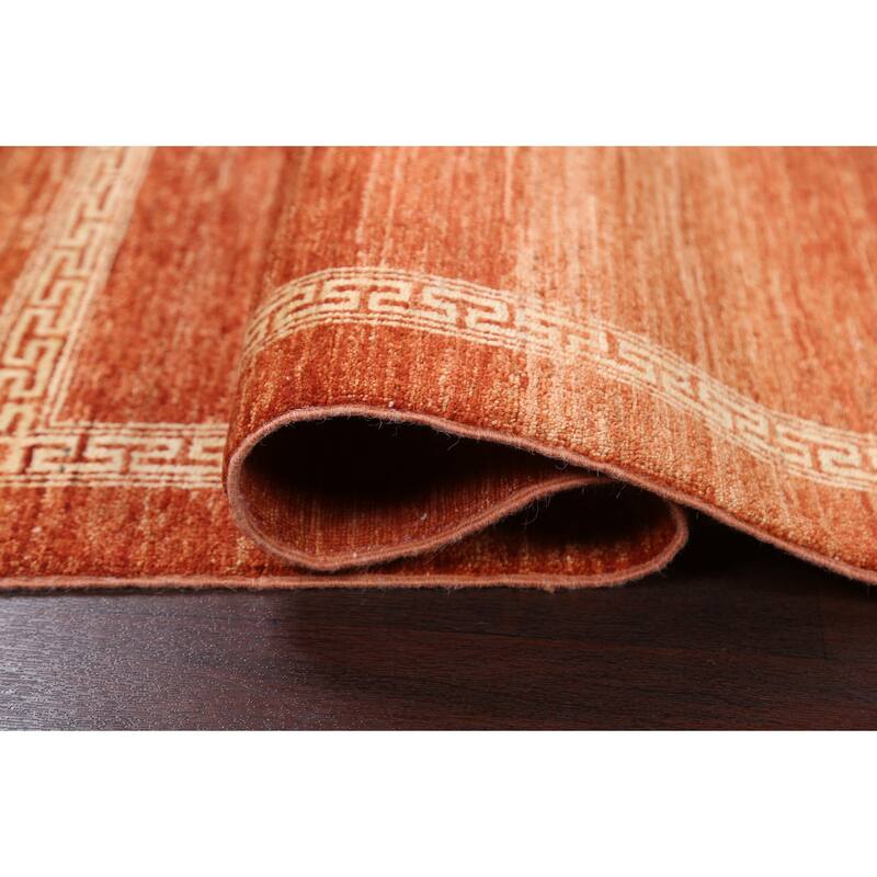 Geometric Gabbeh Kashkoli Oriental Runner Rug Hand-knotted Wool Carpet - 2'5" x 4'8"