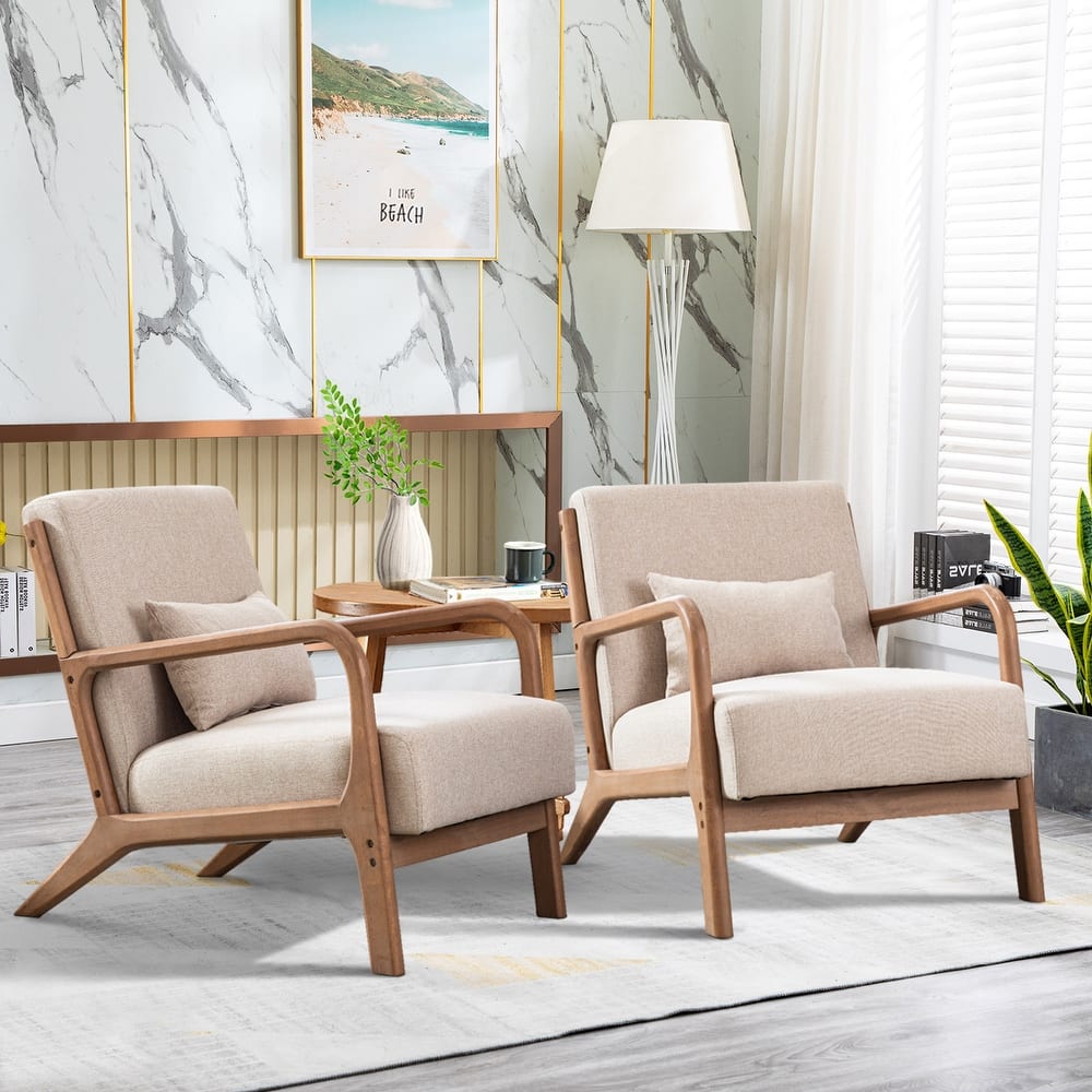 Aston Modern Solid wood Accent Chair for Living Room