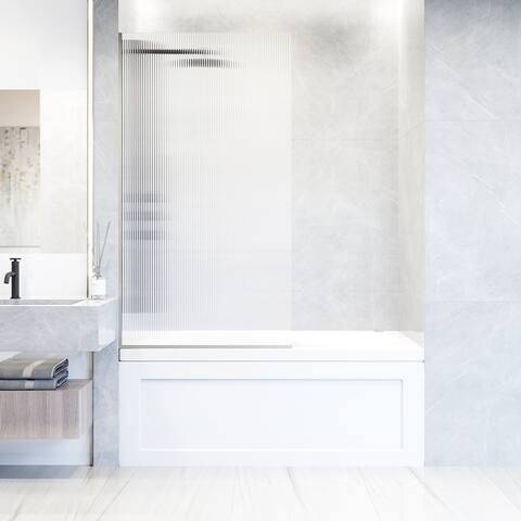 VIGO Zenith 62 in. Tub Screen
