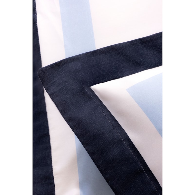 Brooks Brothers Double Border Cotton Sateen Sham Case Pair