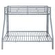 preview thumbnail 24 of 25, Twin XL over Queen Metal Bunk Bed with Ladder