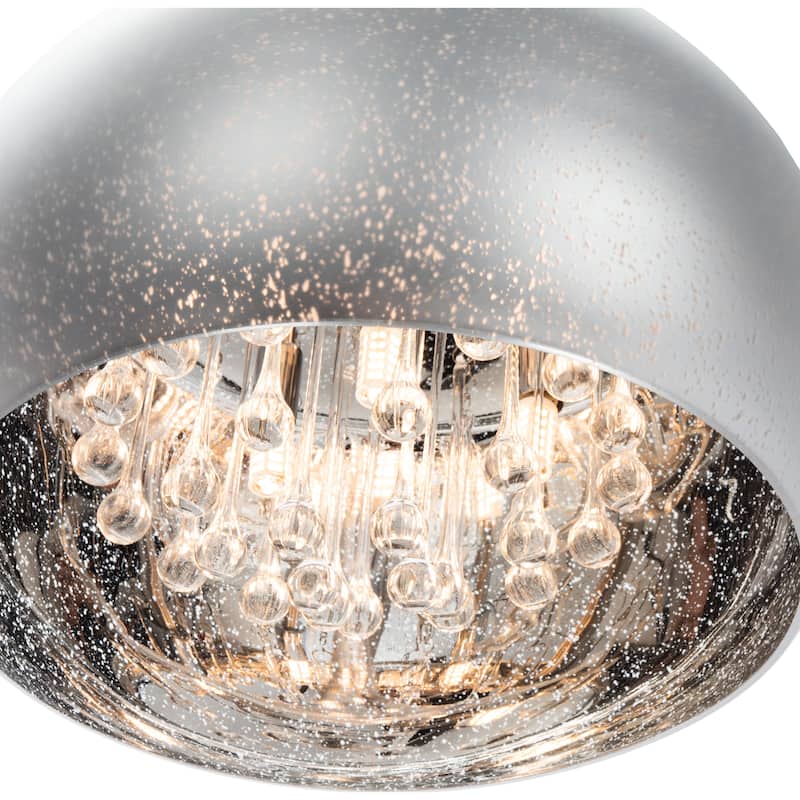 SAFAVIEH Lighting Bakari Pendant - 15.8"x15.8"x13.5-81.5"
