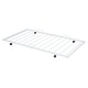 preview thumbnail 12 of 13, White Full Size Metal House Bed with Trundle and Roof for Kids, Boys and Girls, Bedroom