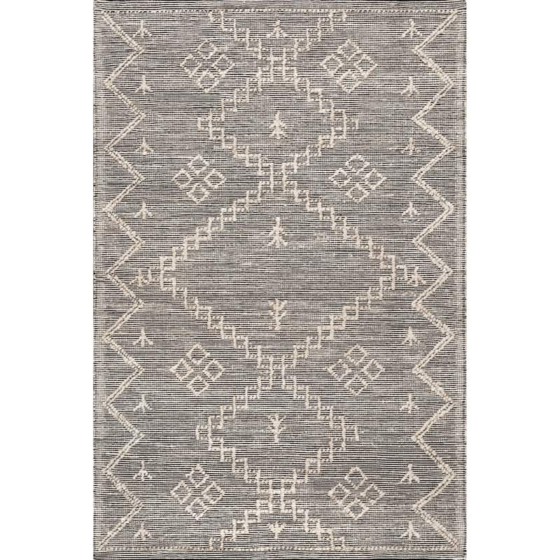 Nuloom Julianne Handmade High-Low Jute Moroccan Area Rug