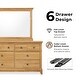 preview thumbnail 6 of 22, Furniture of America Wellington Farmhouse Natural Oak 4-Piece Wood Kids Bedroom Set