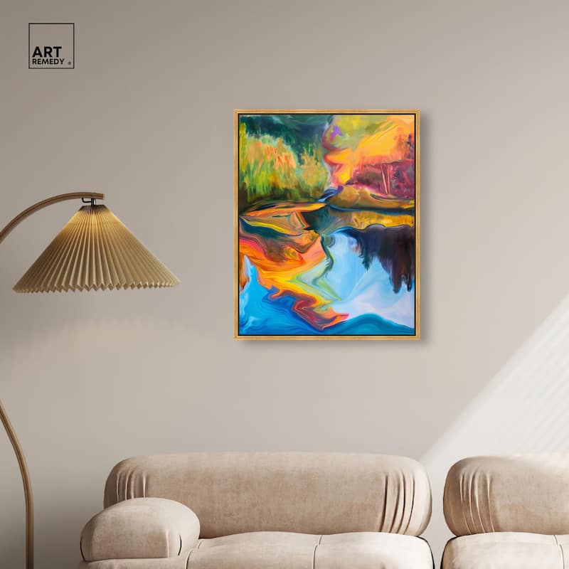 Aurora's Embrace Canvas by Art Remedy