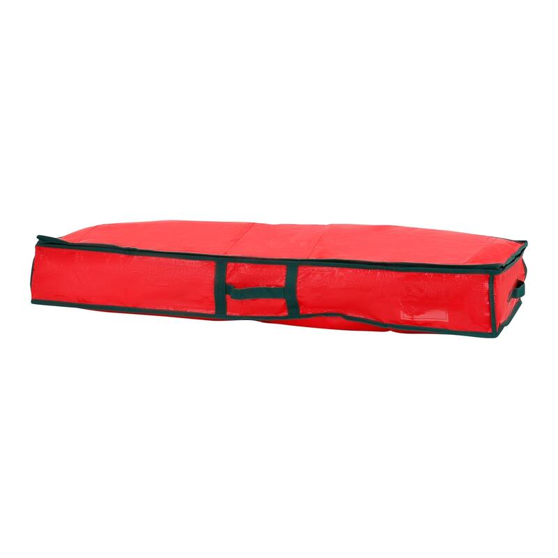 1 Pcs Foldable Large Storage Bags with Handles, Packing Bags for Clothes, Comforters, Closet Organizers 40.5*14*6in