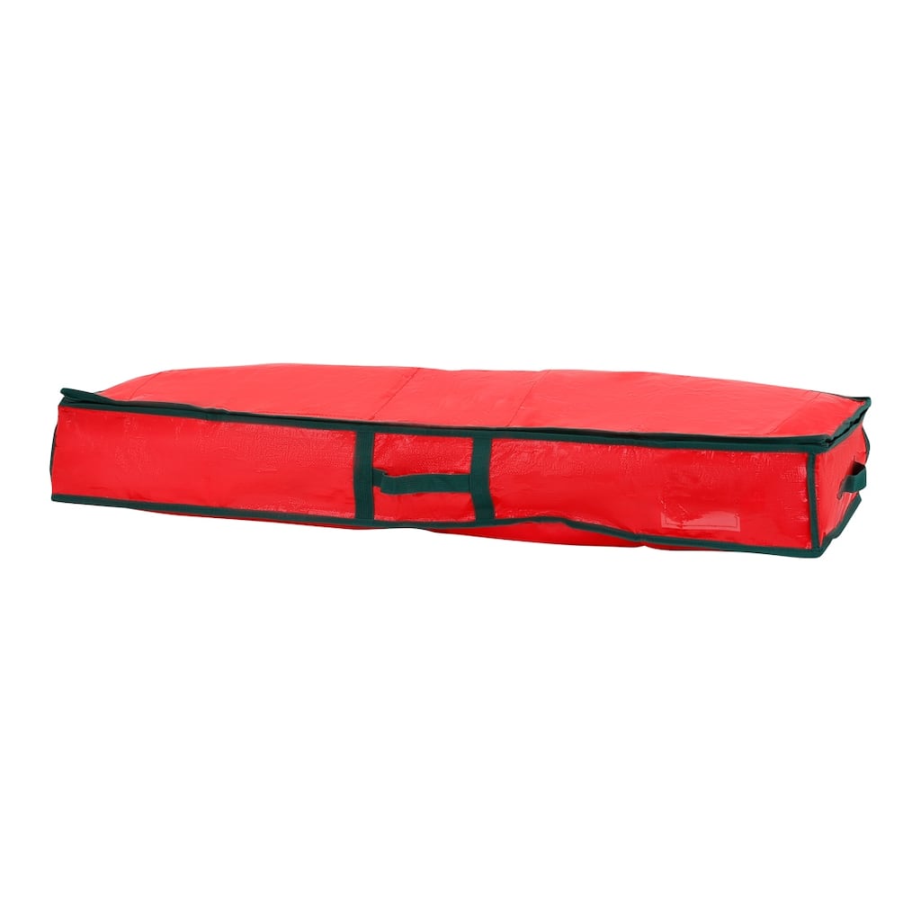 1 Pcs Foldable Large Storage Bags with Handles, Packing Bags for Clothes, Comforters, Closet Organizers 40.5*14*6in