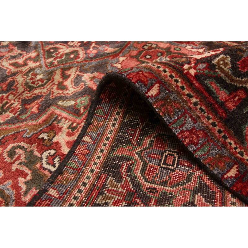 ECARPETGALLERY Hand-knotted Sarabi Red Wool Rug - 6'6 x 9'5