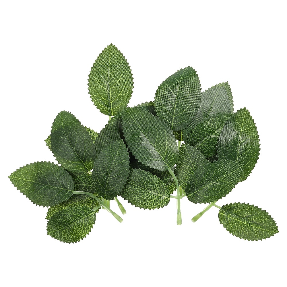3.15x11.02 Artificial Silk Hydrangea Leaf, 40 Pcs Artificial