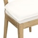 preview thumbnail 6 of 4, Carter Cotton Upholstered Dining Chair, Natural