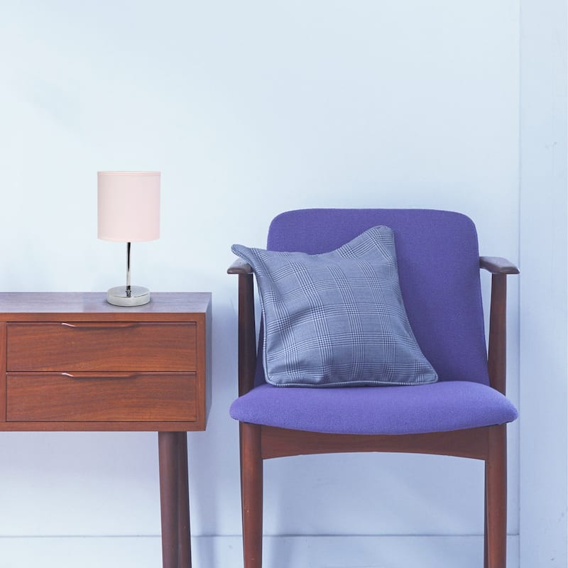 Simple Designs 11.81" Basic Mini Table Lamp with Feit LED Bulb Included - 11.81