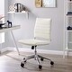 preview thumbnail 51 of 65, Carson Carrington Nibe Jive Mid-back Office Chair White