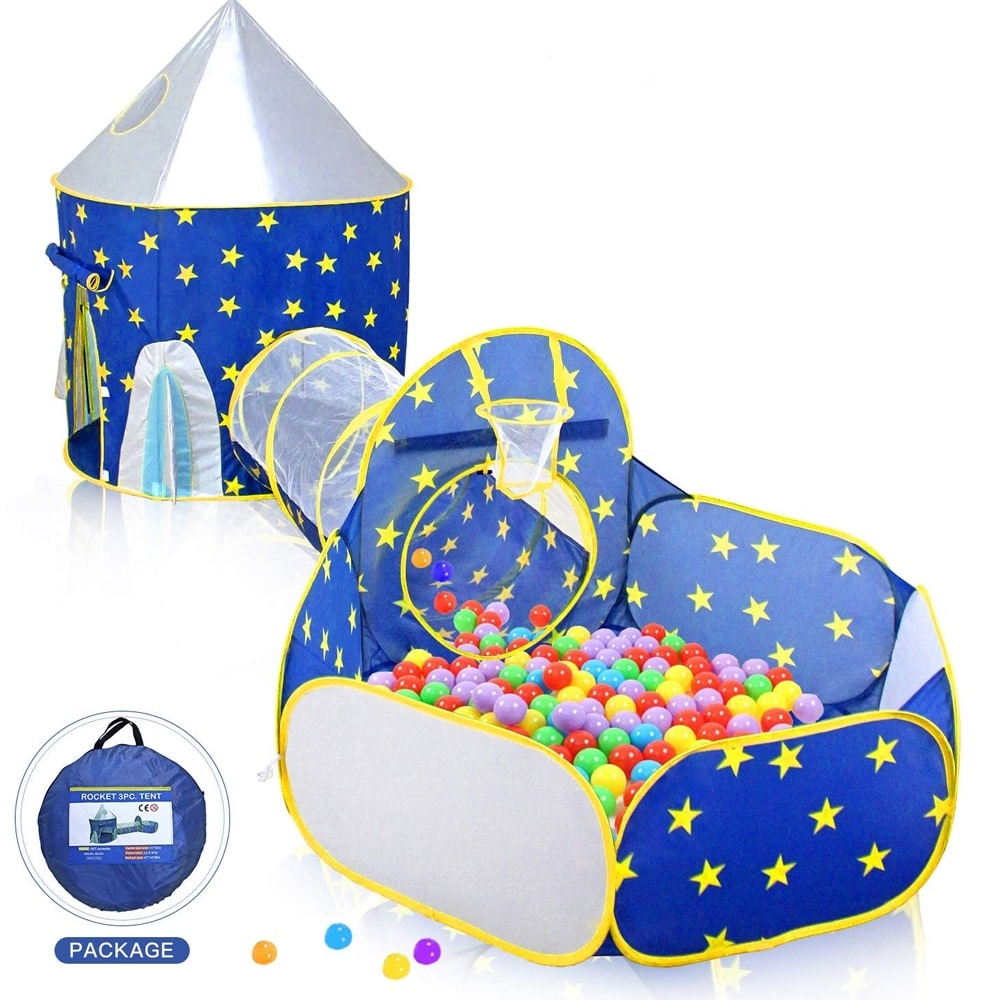 Play tent tunnel ball pit sales
