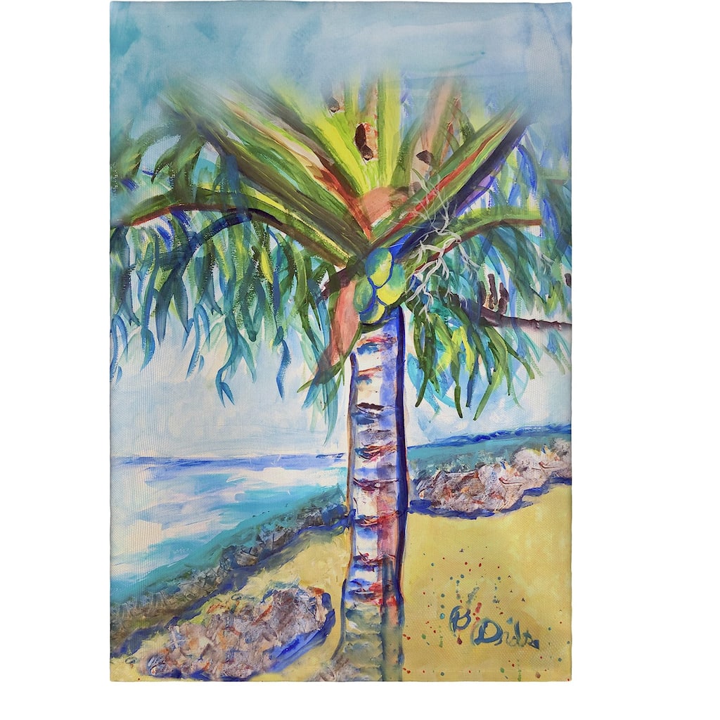 Tall Palm Guest Towel - 20x20