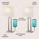 preview thumbnail 4 of 22, JONATHAN Y Lucie 28.5" Vintage Industrial Iron LED Table Lamp with Pull-Chain and USB Charging Port, (Set of 2)