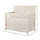 preview thumbnail 2 of 3, Westfield 50" Wide Traditional 4-in-1 Convertible Crib, Brushed White