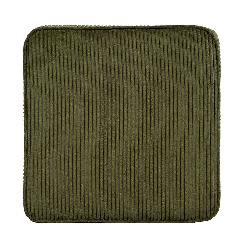 Christopher Knight Home - Mid-Century Modern Upholstered Corduroy Ottoman with Pocket Coil Comfort