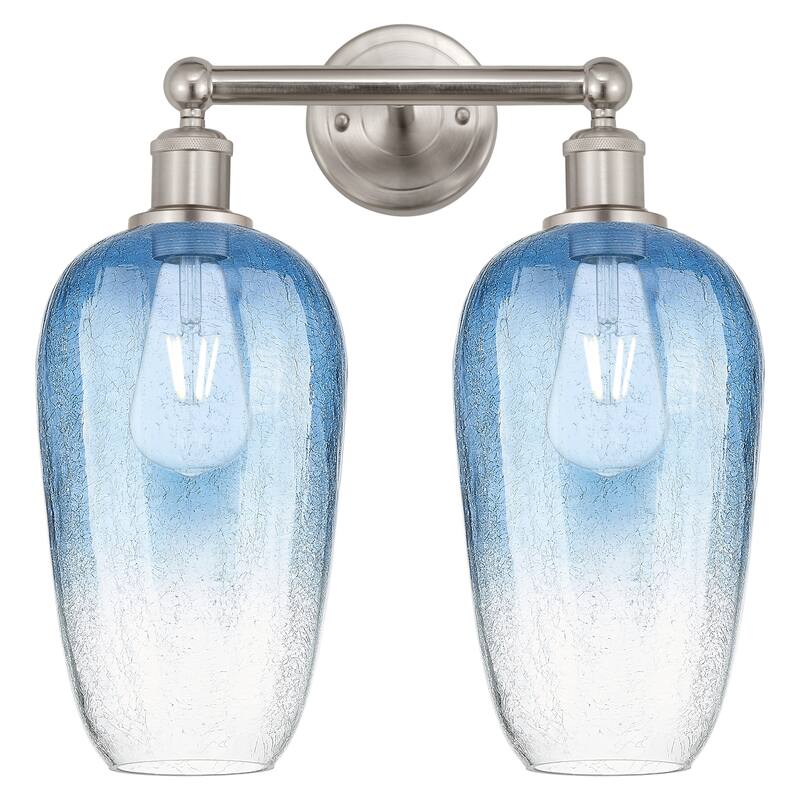 Innovations Lighting Endless Possibilities Edison - Brookhaven Flute - 2 Light 16" Bath Vanity Light