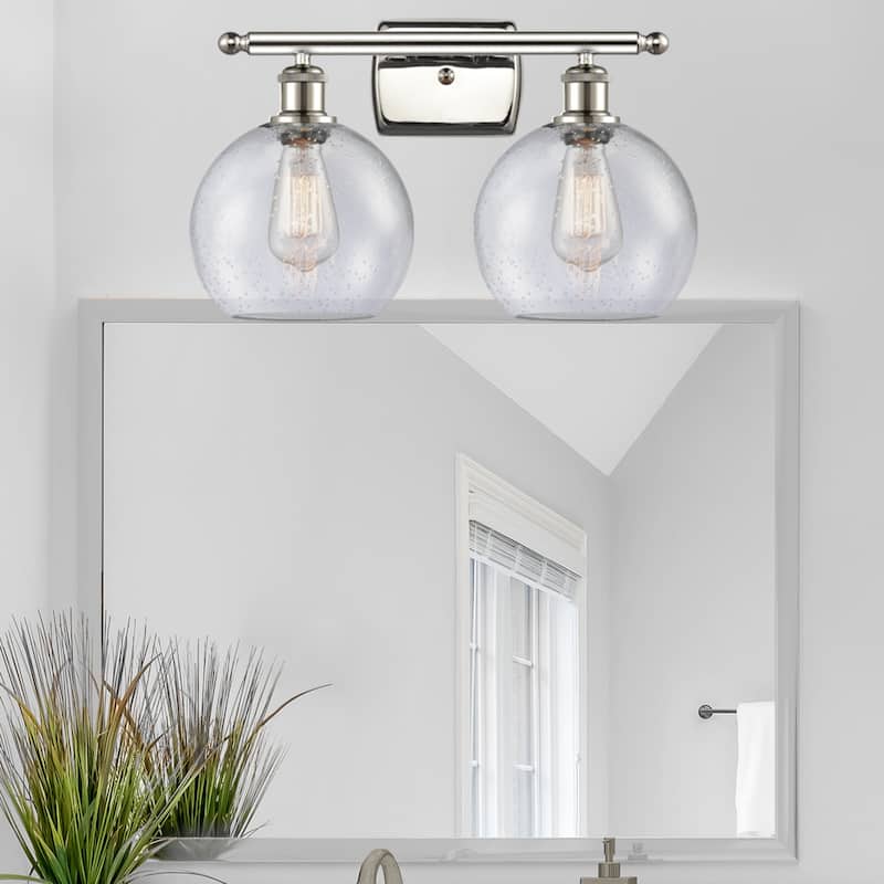 Innovations Lighting 516-2W-12-18 Athens Vanity Athens 2 Light 18"