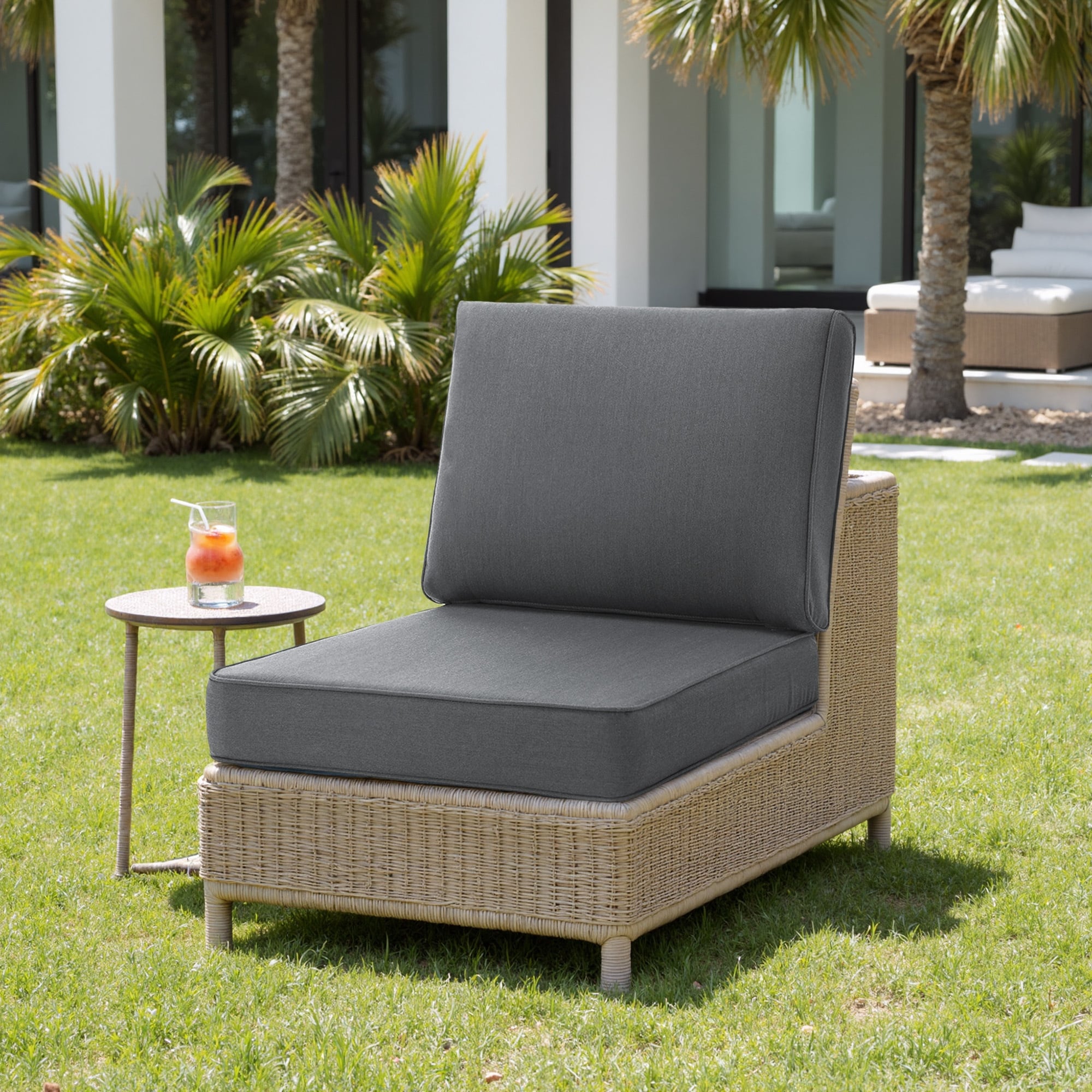 Sunbrella Seat Cushion Waterproof Patio Furniture Cushion