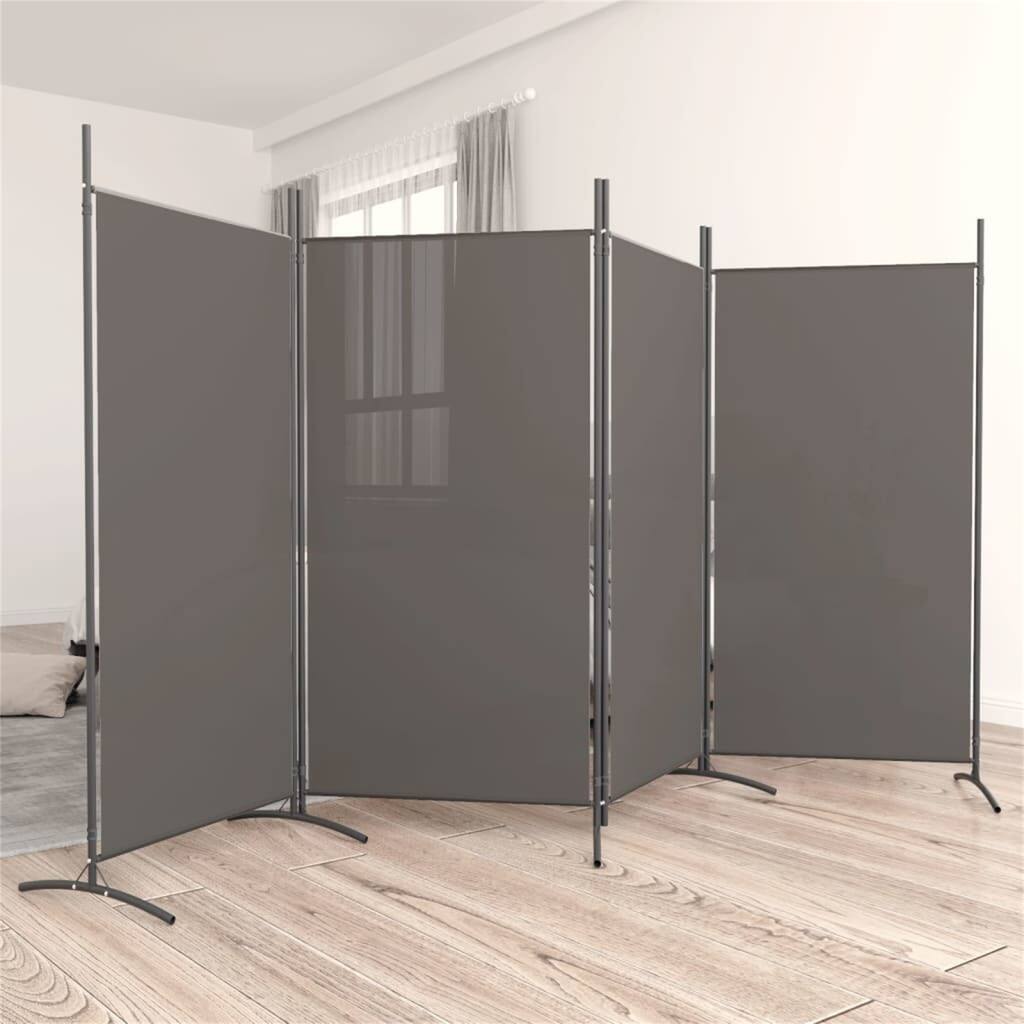 4-Panel Room Divider - Overstock - 37982388