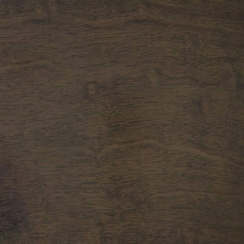 Transitional Dark Walnut Finish Two Drawers Nightstand 1pc