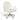 Martha Stewart Upholstered Swivel Home Office Chair with Double Cushions - 26.75"W x 29.25"D x 35" - 38.25"H