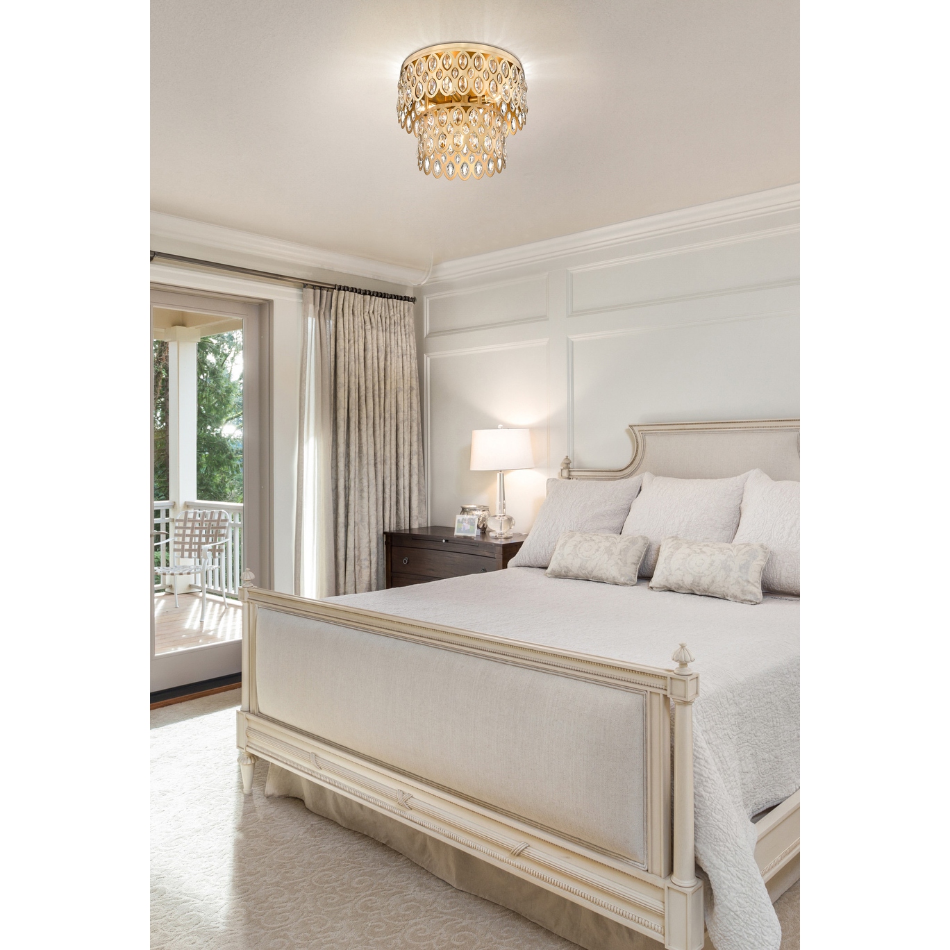 Z-Lite 822F15 Dealey 5 Light 15