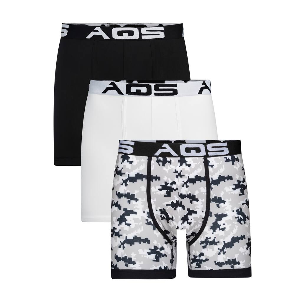 AQS Camouflage Boxer Brief 3 Pack