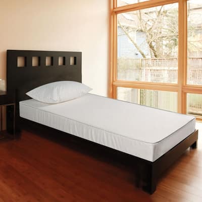 Select Luxury Reversible 6-inch Twin-size Medium Firm Foam Mattress (Pack of 2)