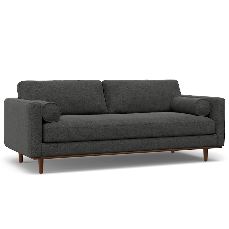 WYNDENHALL Brixley 89 inch Wide Mid-Century Modern Sofa - 88.8" W x 38.25" D x 34" H 