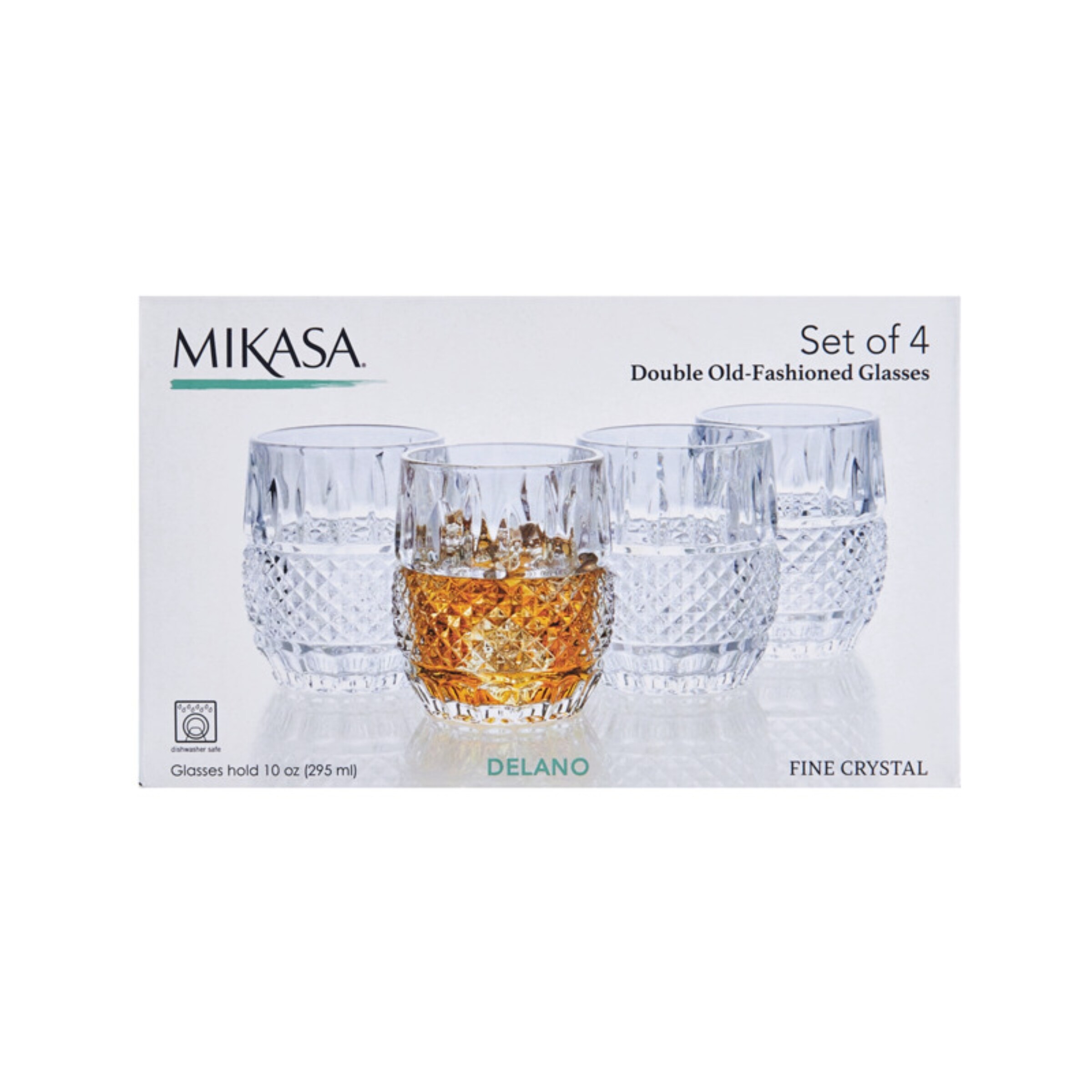mikasa double old fashioned glasses