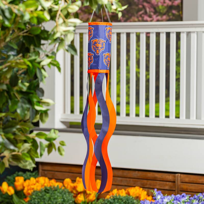 40" NFL Team Sublimated Fabric Windsock - Bears