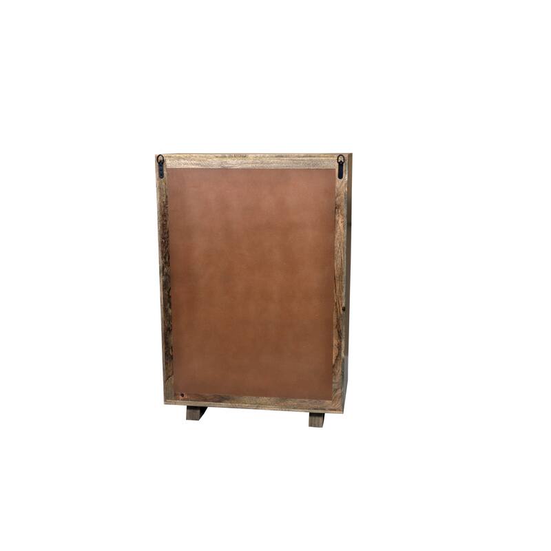 Solid Wood Bedroom Chest with 5 Drawers