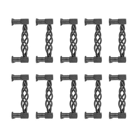 Drawer Pull Cabinet Birdcage Black Wrought Iron Pack of 10 Renovators Supply