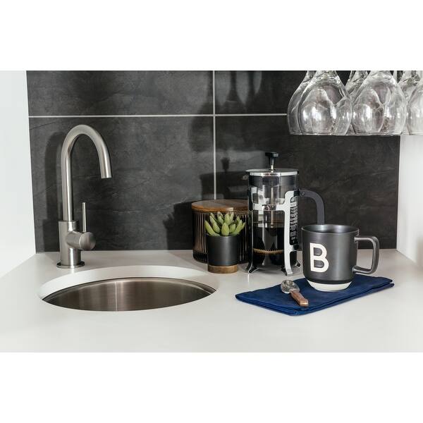 Shop Delta 1959lf Trinsic Single Handle Bar Faucet With Swivel