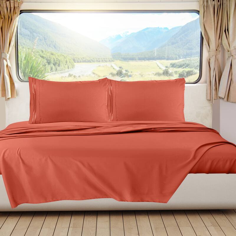 Empyrean Hotel Luxury 6 Piece Sheet Set - Super Soft Bedding Sheets & Pillowcases