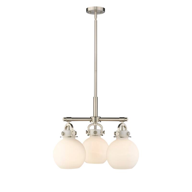 Innovations Lighting 410-3CR-16-20 Newton Sphere Pendant Newton Sphere