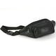 preview thumbnail 2 of 5, Leather Fanny Pack Waist Bag 6 Pockets Adjustable Belt Strap Travel Pouch Black - One Size