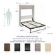 preview thumbnail 7 of 33, Signature Sleep Paramount Queen Murphy Bed, Black Oak