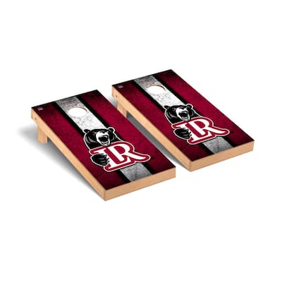 Lenoir Rhyne Bears Vintage Cornhole Board Set