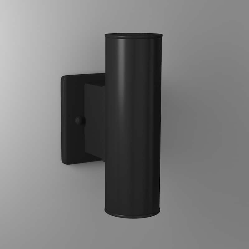 Eglo Riga 2-light Matte Black Wall Sconce