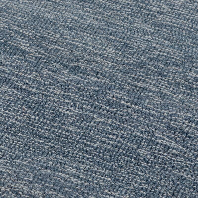 Alora Decor Wondrous Blue Hand-tufted Wool Rug