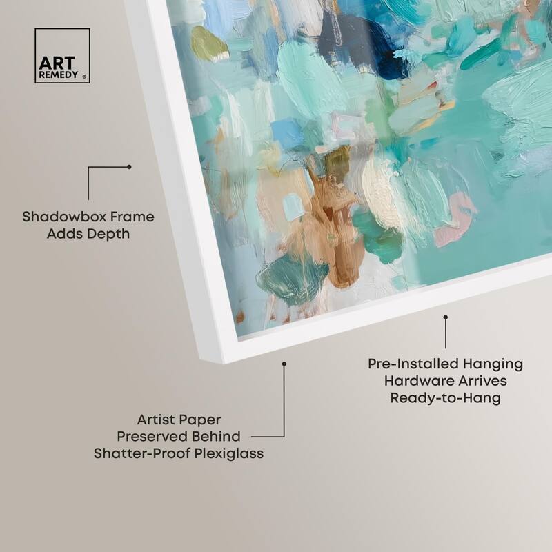 Layers of Feeling II Shadowbox by Art Remedy