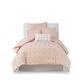 preview thumbnail 120 of 137, Intelligent Design Brooklyn Cotton Jacquard Duvet Cover Set with Euro Shams and Throw Pillows