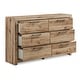 preview thumbnail 10 of 30, Signature Design by Ashley Hyanna Drawer Dresser