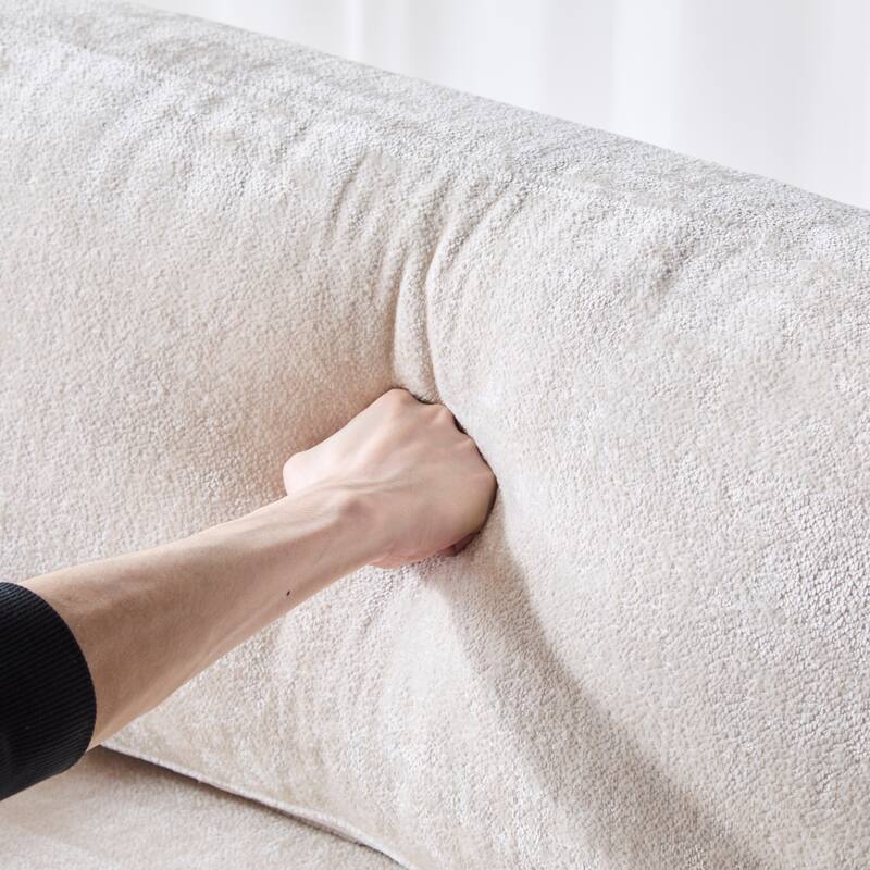 Christopher Knight Home - Lisa Fabric Arm 3-Seater Sofa