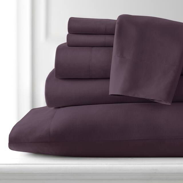 Vilano Series Extra Deep Pocket 6-piece Bed Sheet Set